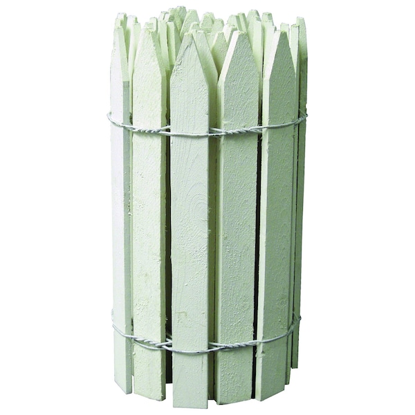 Greenes Greenes 144 in. L X 16 in. H Wood White Garden Fence RC24W - main